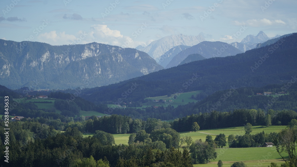 Bayerische Berge im spät sommer