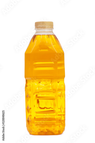 Vegetable oil for cooking isolated on transparent background.