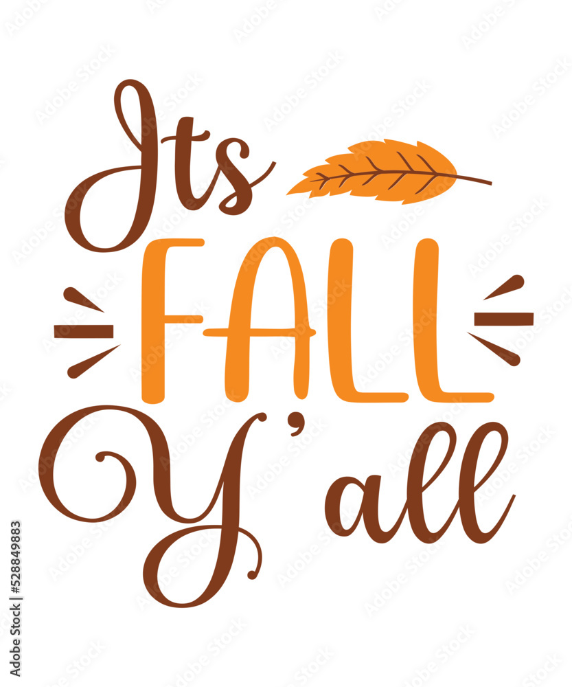 Obraz premium fall t shirt mug designs