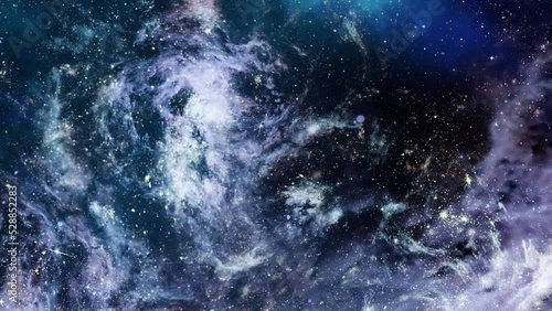 Wallpaper Mural view of  nebula cloud surface in the universe Torontodigital.ca