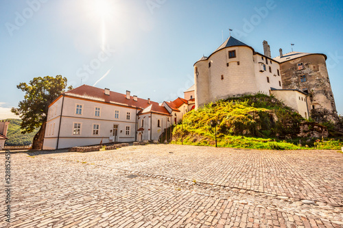 Lupciansky Castle, Slovenska Lupca, near Banska Bystrica, Slovakia. Slovakia castle. photo