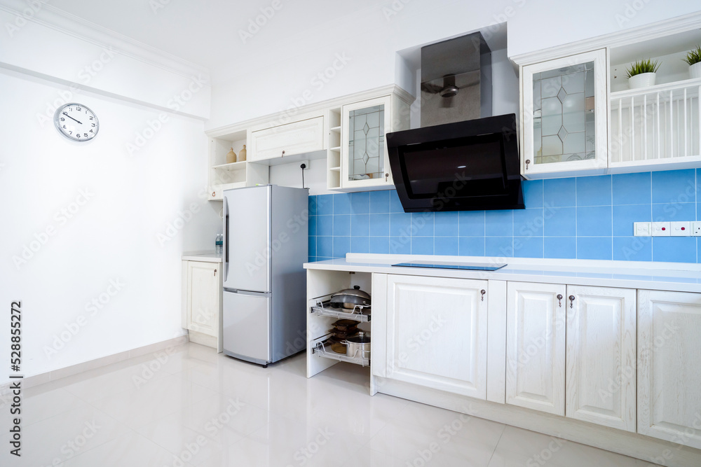 Kitchen with Scandinavia style interior design Kitchen with Scandinavia style interior design