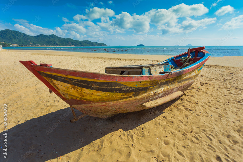 Fishing boats in marina at Vietnam Fishing boats in marina at Vietnam