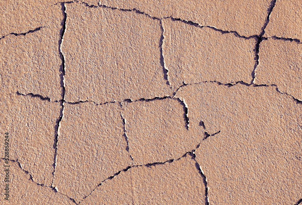 Obraz premium crack old concrete wall