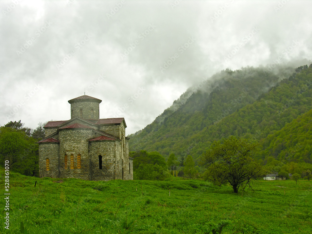 Fototapeta premium Central Zelenchuksky Church