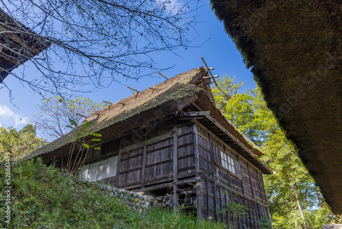 高山　飛騨の里　民俗村　合掌造り　民家　日本家屋 © iwasaki