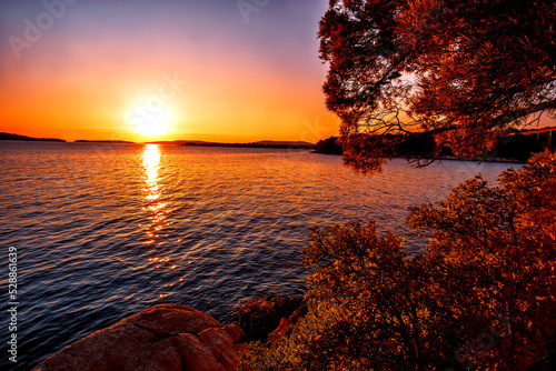 Croatia, Europe, Adriatic sea, Zadar region, scenic coast between Primosten and Sibenik, ...exclusive - this image  is sold only on Adobestock	