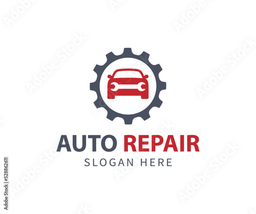 Auto Repair Logo Template. Car Service Logo Design