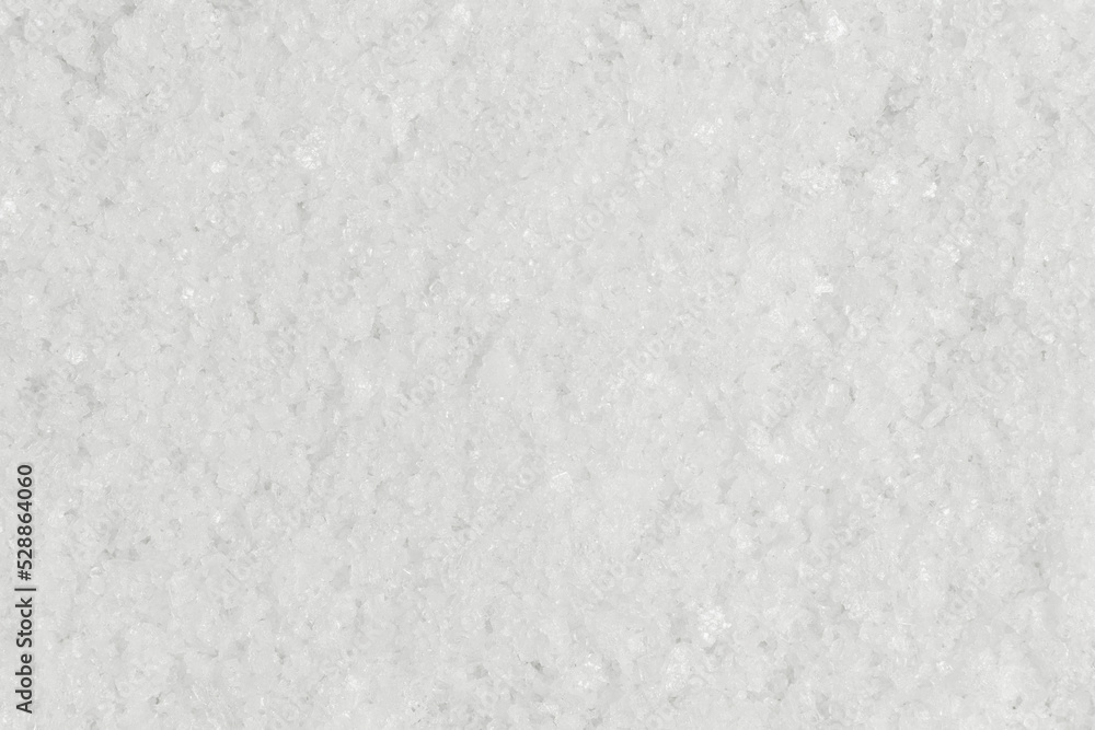 White sea salt. Top view, full frame photo. White sea salt. Top view, full frame photo.