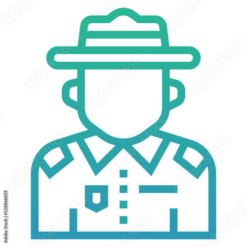 forest ranger icon