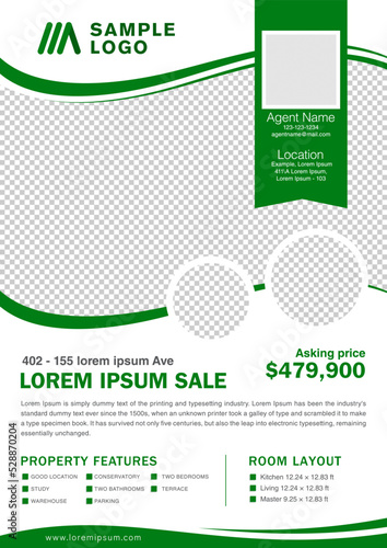 Real Estate Flyer Template Design, Corporate Colorful Real Estate Template, Unique Flyer Design, Vector Flyer, Print Ready Template,