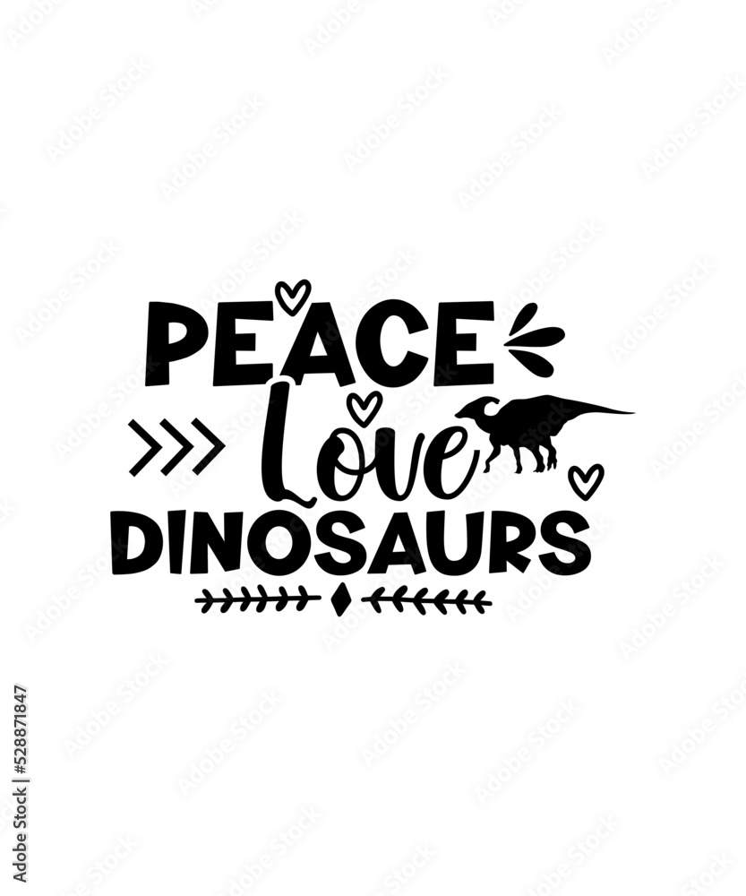 Dinosaur SVG Bundle, Dinosaur Silhouette, Dinosaur Cut Files, Cute Dinosaur svg, Dinosaur T Shirt Design