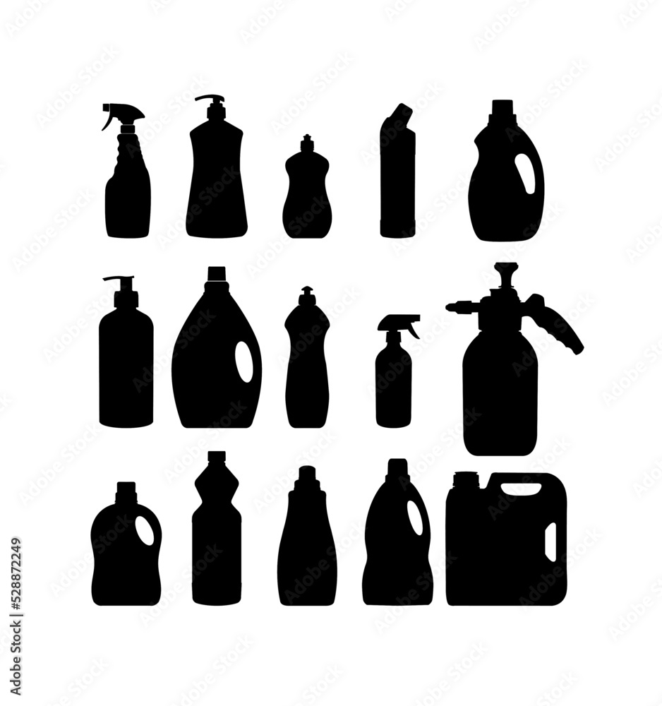 Detergent bottles Detergent bottles
