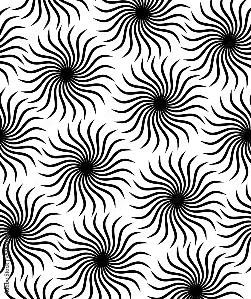 black, flower, fabric, textile, wave, swirl, leaf round black, flower, fabric, textile, wave, swirl, leaf round