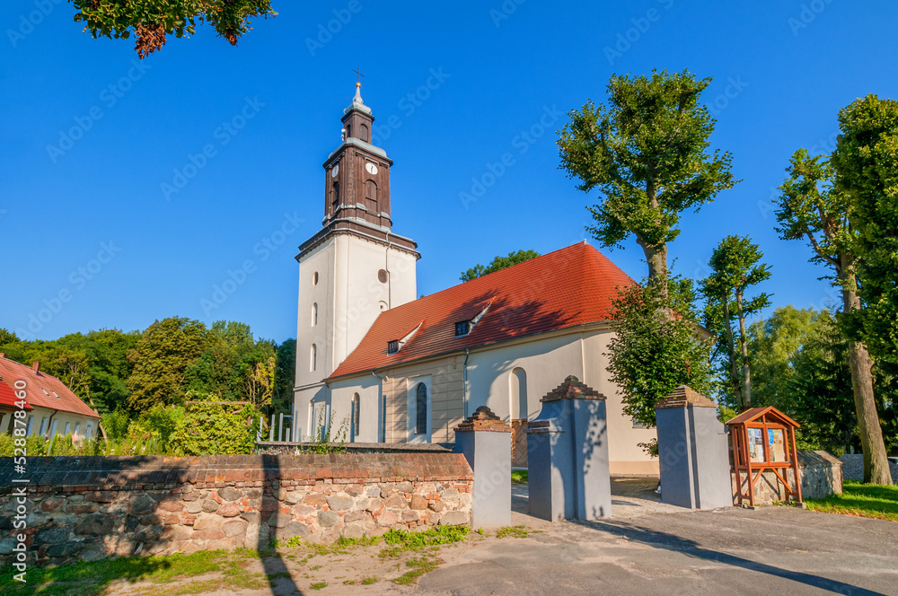 Church of Our Lady of Poland in Golenice, West Pomeranian Voivodeship.