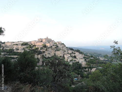 GORDES is the One of the most famous villages of Provence. © Optimistic Fish