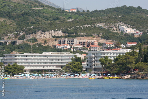 La station balnéaire de Cavtat, à proximité de Dubrovnik; municipalité de Konavle (côte dalmate, Croatie) photo