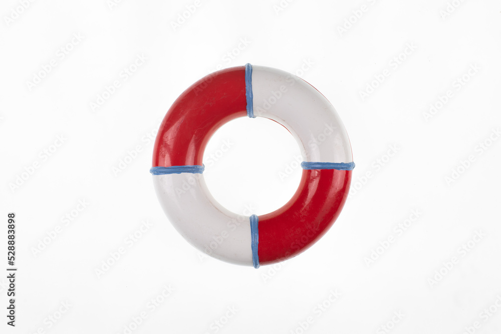 Assistance to survive, lifebuoy isolated on white background Assistance to survive, lifebuoy isolated on white background