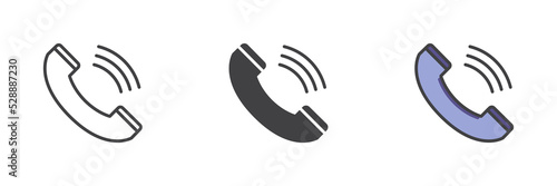Telephone call icon