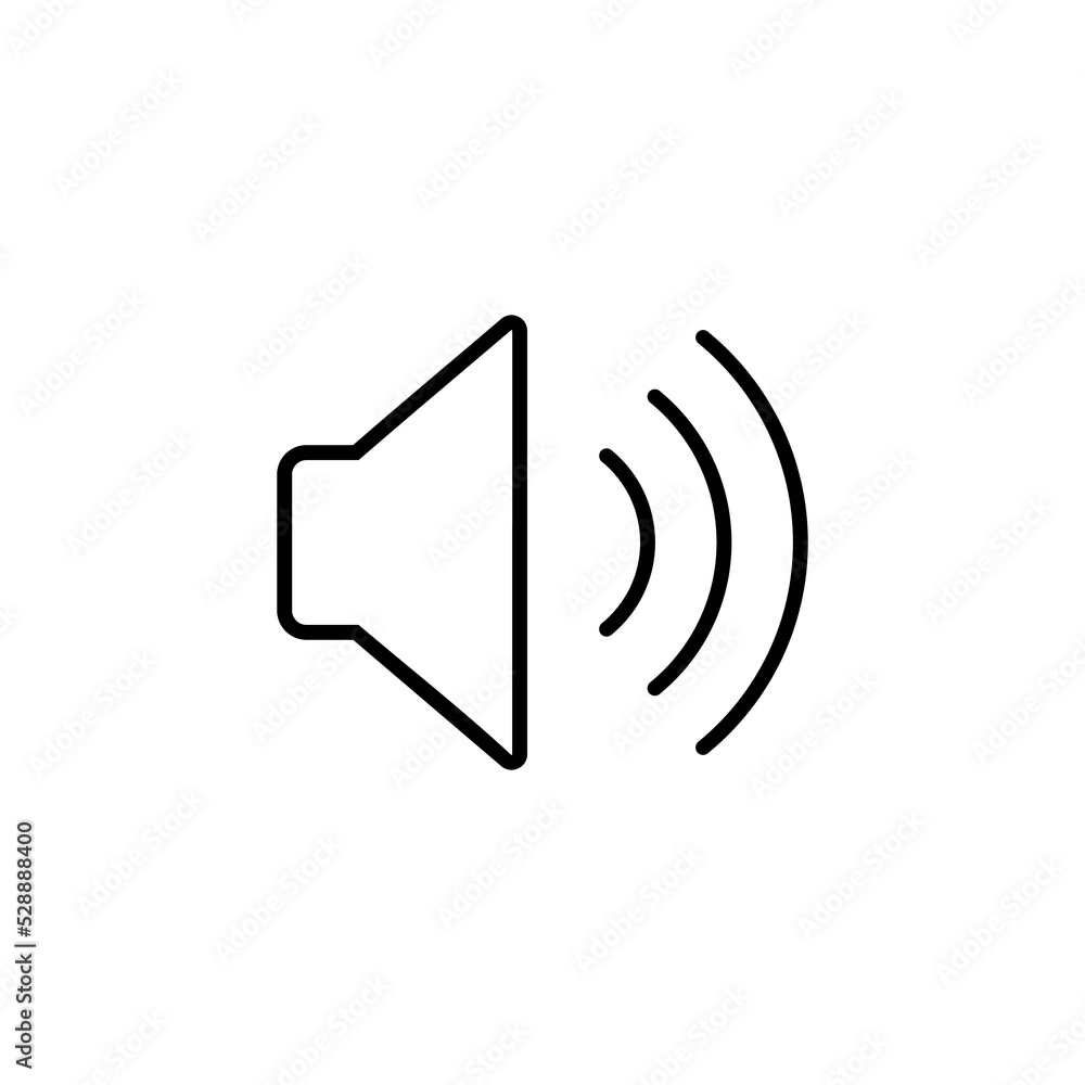 Speaker icon for web and mobile app. volume sign and symbol. loudspeaker icon. sound symbol Speaker icon for web and mobile app. volume sign and symbol. loudspeaker icon. sound symbol