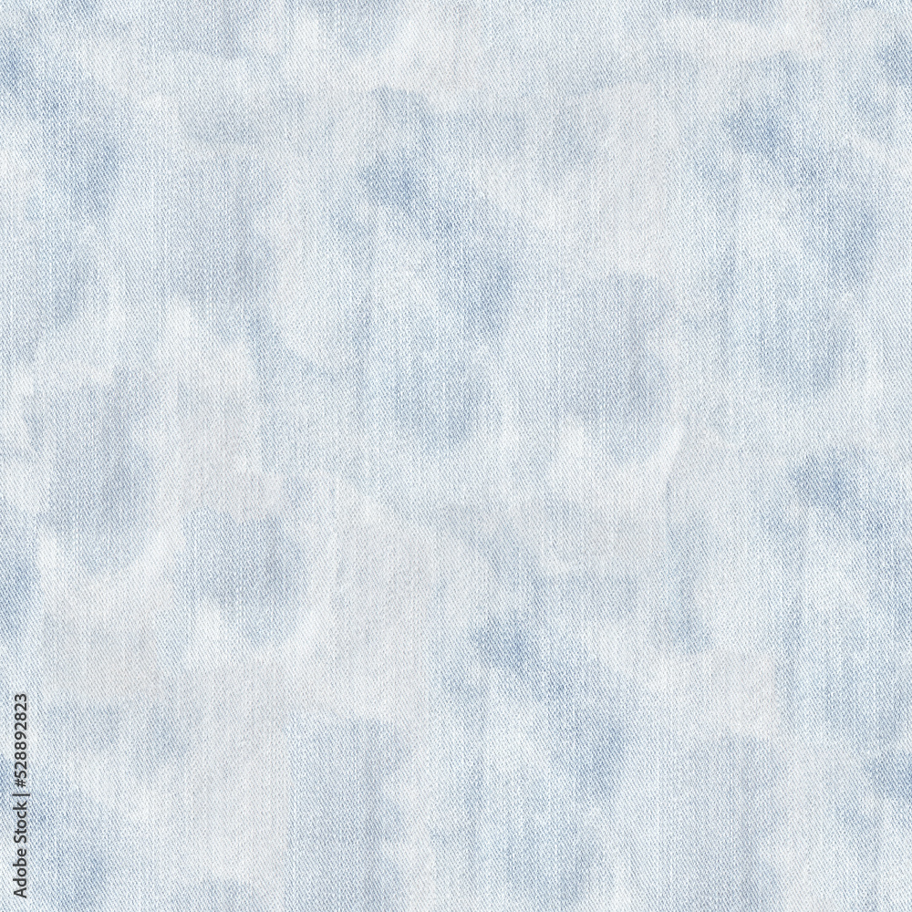 Fototapeta premium Seamless Jeans Denim Texture. Coarse, canvas, textile material. Elegant, aesthetic background for design, advertising, 3d. Empty space for inscriptions. 