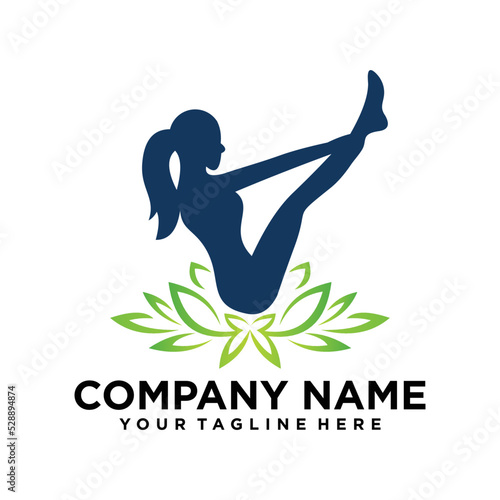 SPA beauty logo vector design template