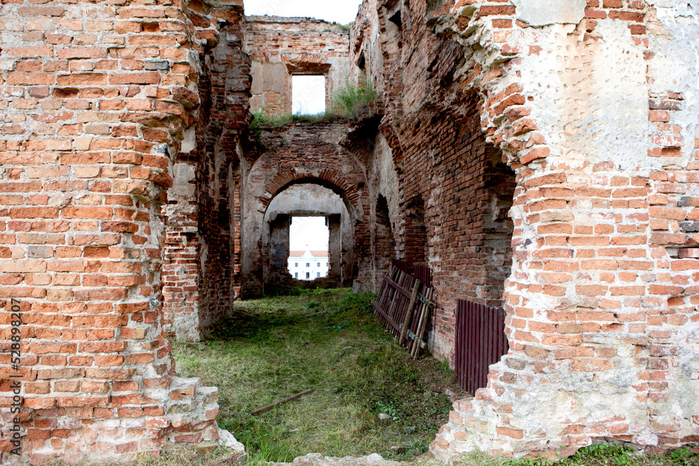 Ruins of the Ruzhany Palace. Ruzhany. Pruzhany region. Brest region. Belarus