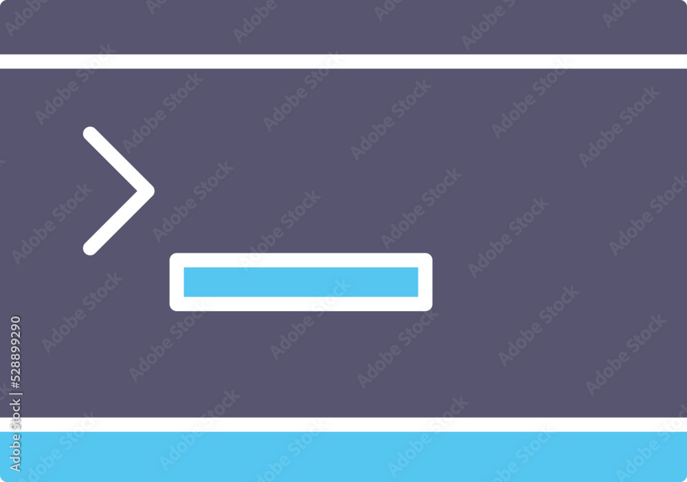 Unique Console Vector Icon