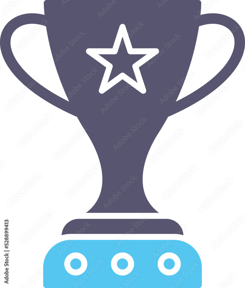 Unique Winner Vector Icon Unique Winner Vector Icon