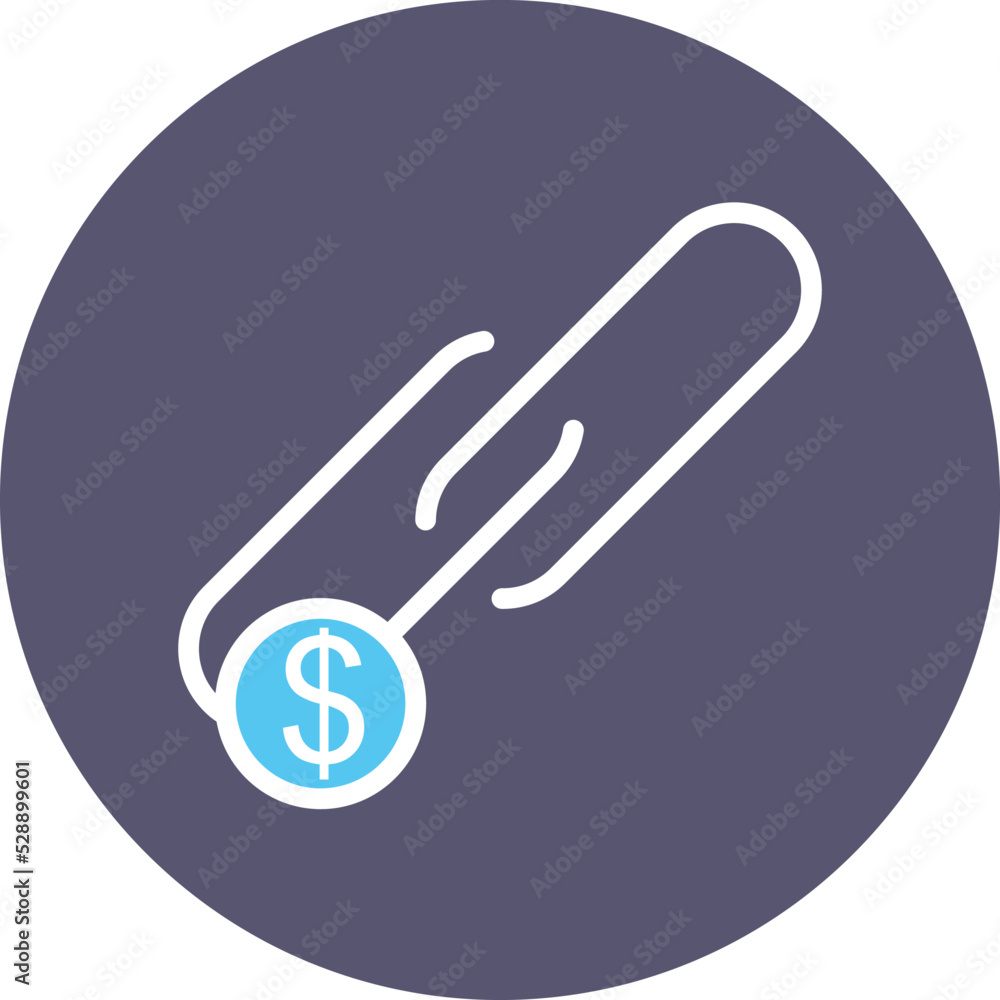 Unique Link Sales Vector Icon