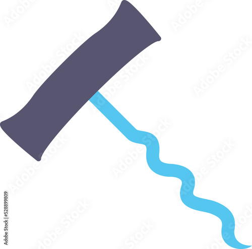 Unique Corkscrew Vector Icon