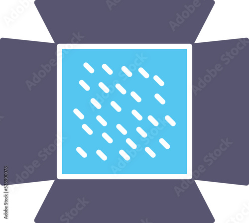 Unique Lights Vector Icon