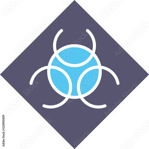 Biological Hazard Vector Icon