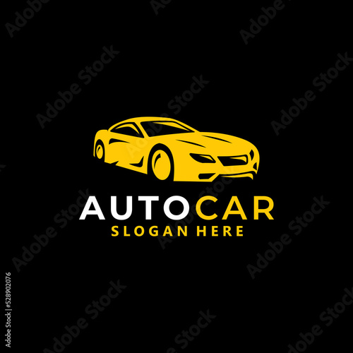 auto car logo vector design template