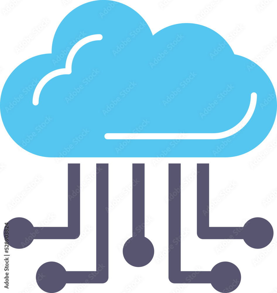 Cloud Computing Icon Cloud Computing Icon