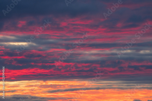 colorful sky at sunset as background © studybos