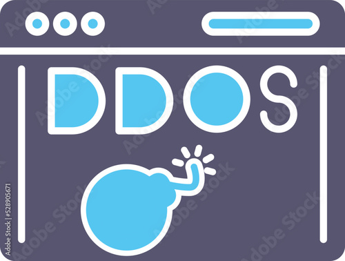 Ddos Attack Icon