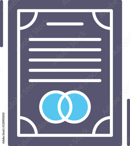 Wedding Contract Icon