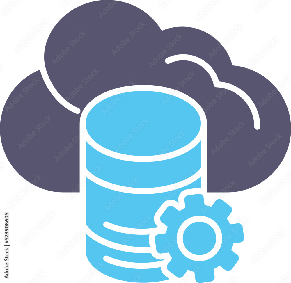 Cloud Data Icon Cloud Data Icon