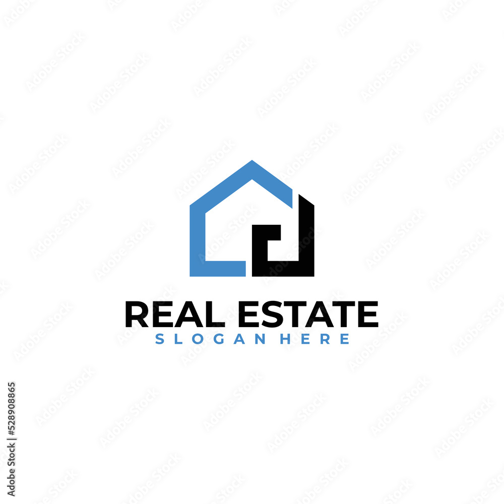 real estate logo design vector template real estate logo design vector template