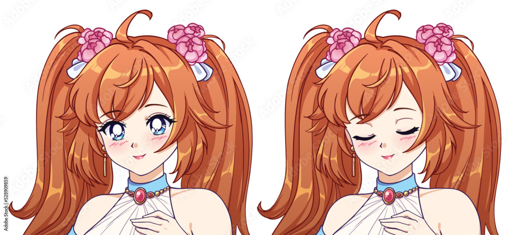 Cute anime princess icon user avatar. Cute anime princess icon user avatar.