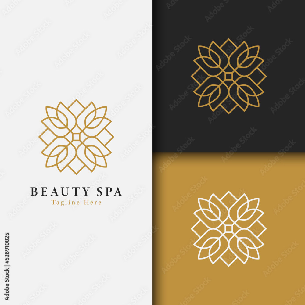 Spa and beauty logo vector