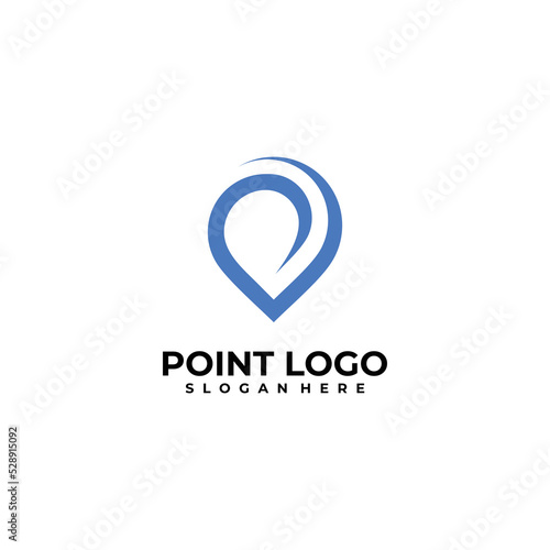 point logo icon vector design template