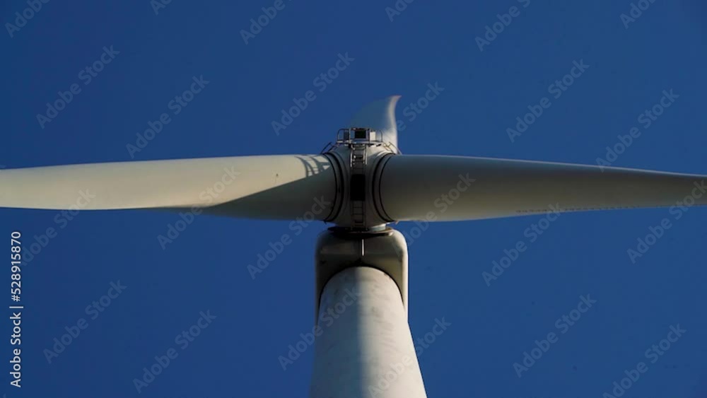 Wind mill, wind turbine green renewable energy 1080 slow motion Wind mill, wind turbine green renewable energy 1080 slow motion