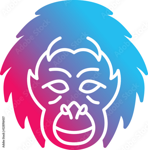 Orangutan Icon