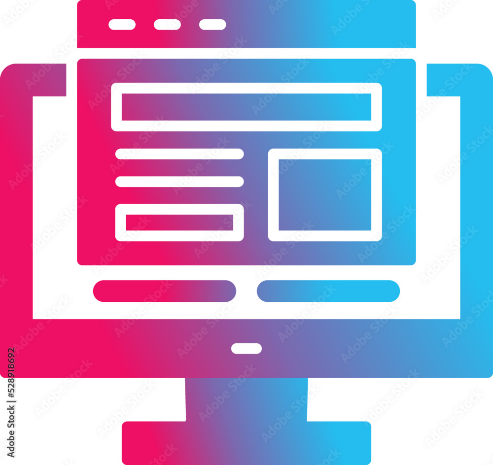 Adaptive Layout Icon Adaptive Layout Icon