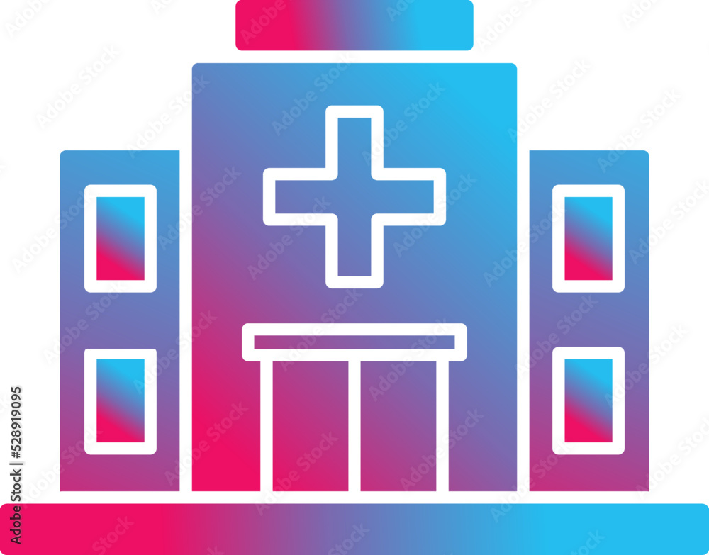 Obraz premium Hospital Icon