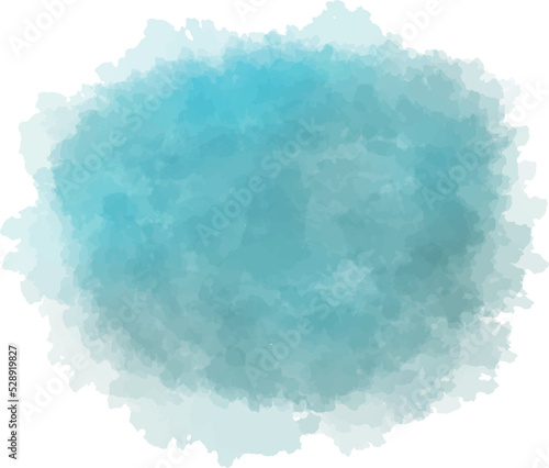 青と灰色の水彩絵の具のにじみ背景素材　ベクターデータ