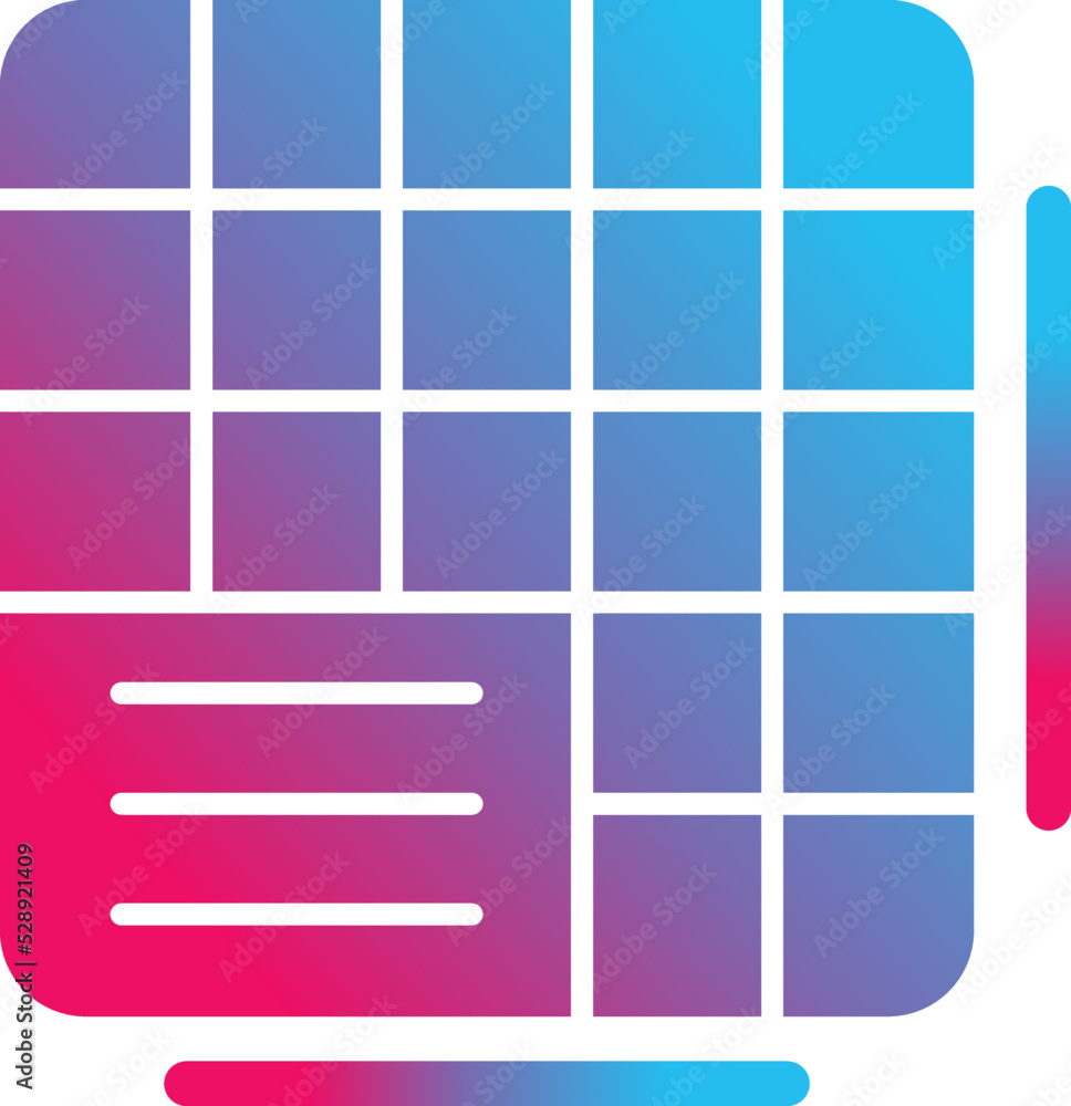 Table Data Icon Table Data Icon
