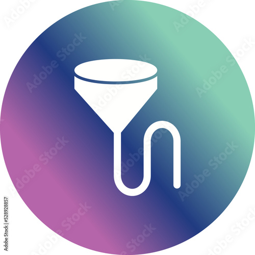 Unique Beer Bong Vector Icon
